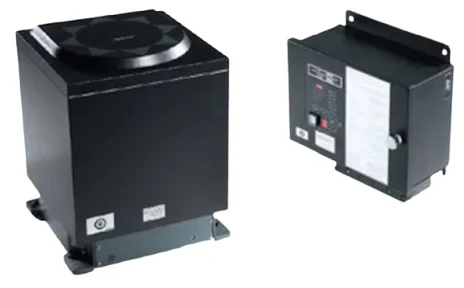 Simrad GC-80 gyrocompass with its junction and control box