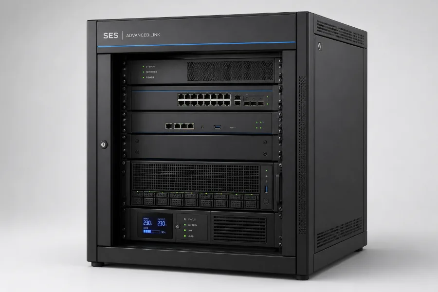 SES Advanced Link rack, enlarged